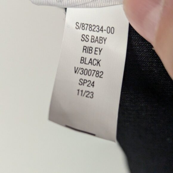 GAP Ribbed Eyelet Flutter Sleeve T-Shirt - Picture 10 of 10